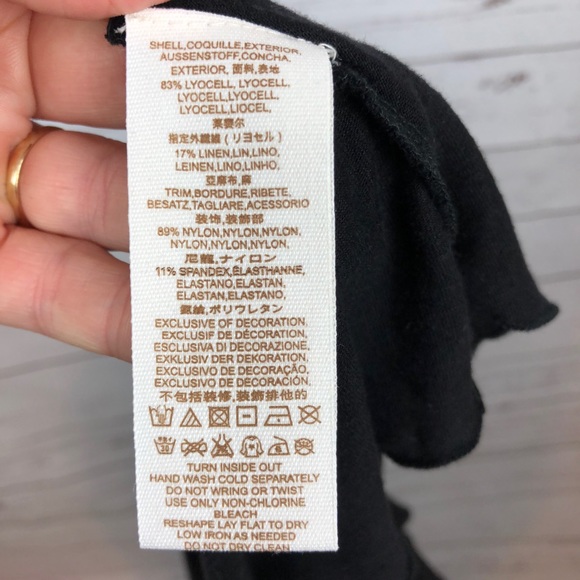 Free People Boho ruffle top - Picture 5 of 7